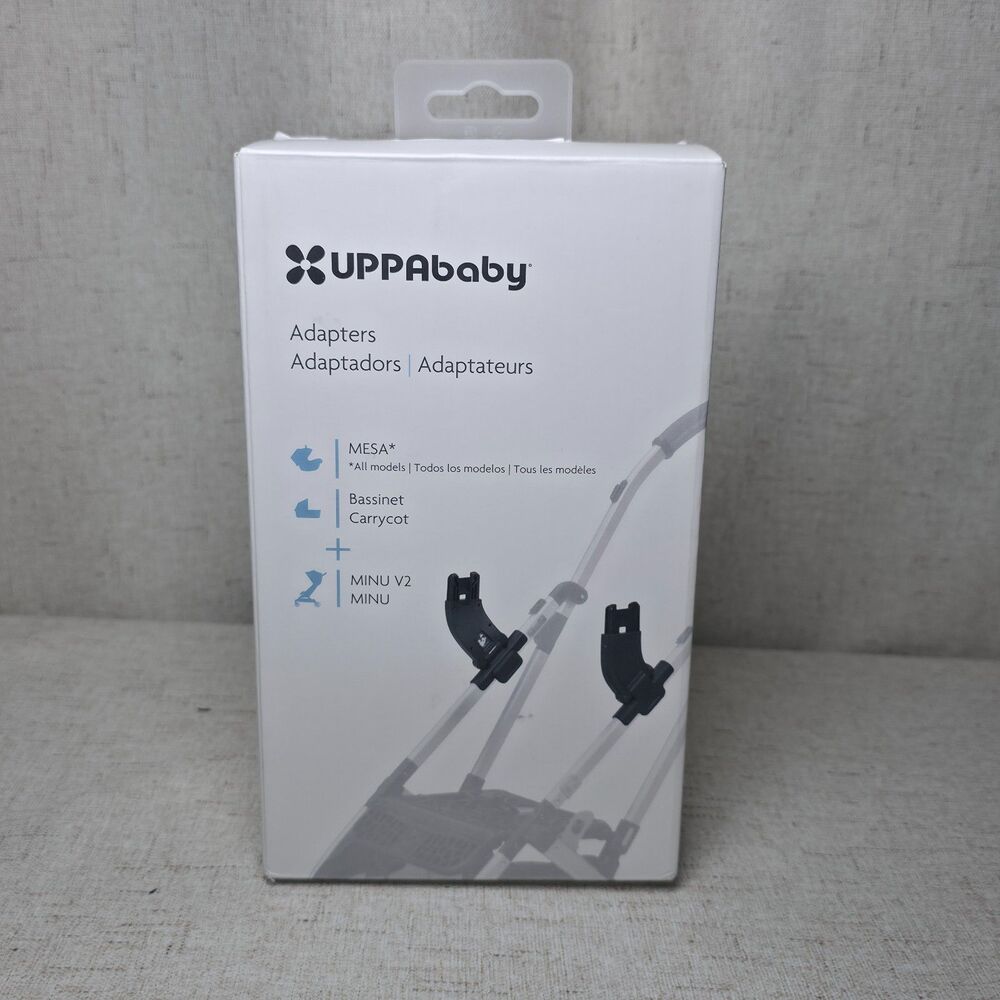 UPPAbaby Minu Minu V2 Stroller Adapters For Mesa Bassinet NIB